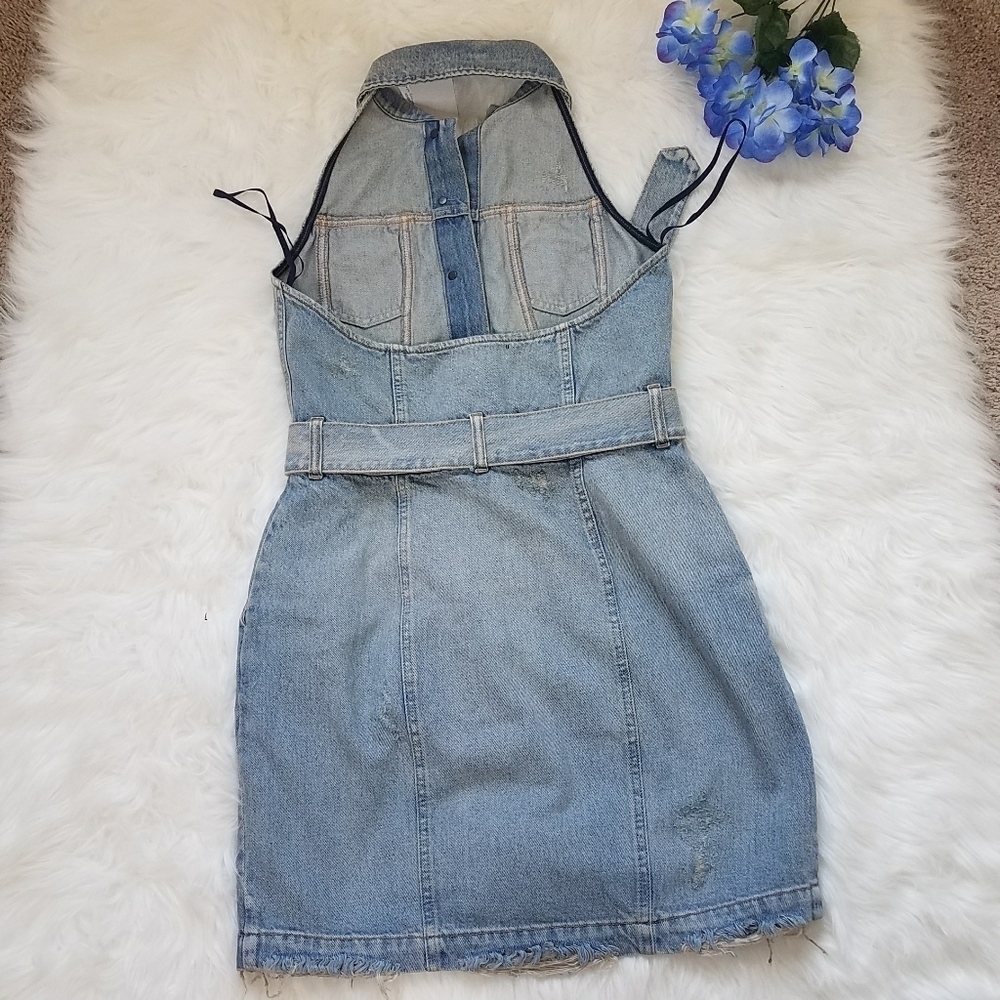 RETROFETE Tamar Denim Dress - Picture 4 of 12